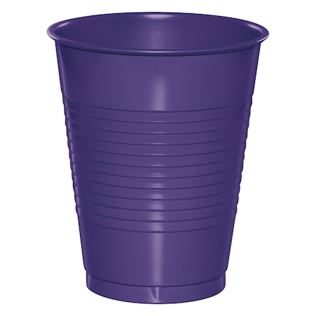 Touch Of Color Purple Plastic Cups, 16oz, 240PK 28115081